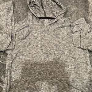 gray small RBX workout hoodie